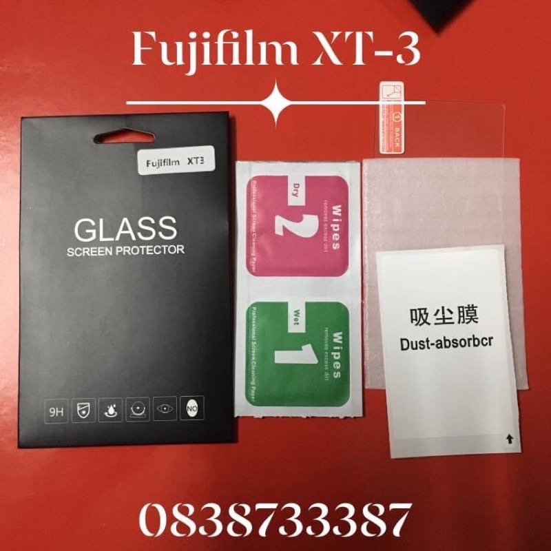 Fujifilm Xt-3 Miếng dán cường lực Fujifilm XT-3 ( loại tốt)
