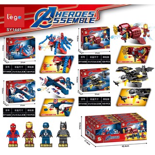 Like lego lắp ráp heroes assemble 1445ad
