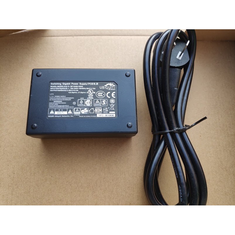 🏆[CHÍNH HÃNG]🏆Bộ nguồn Unifi 48v PoE adapter injector cho thiết bị phát sóng Unifi UAP-PRO, UAP-AC-PRO, Camera ......