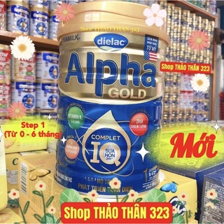 Sữa Dielac Alpha Gold IQ 1, 2, 3, 4