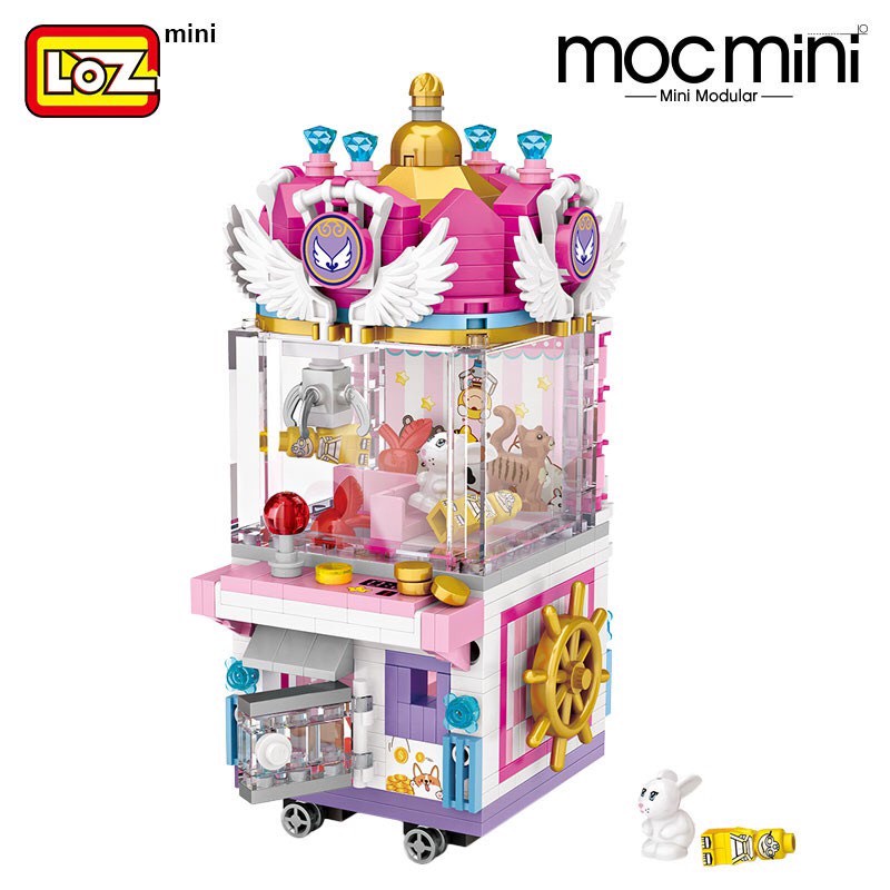 SUNNY Bộ Đồ Chơi Mini Dạng Xoay Công Viên Giải Nén Công Viên Cho Trẻ Em minecraft Building model