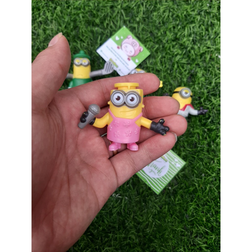 Set Mô Hình Nhân Vật Minion Đáng Yêu - Hàng VNXK