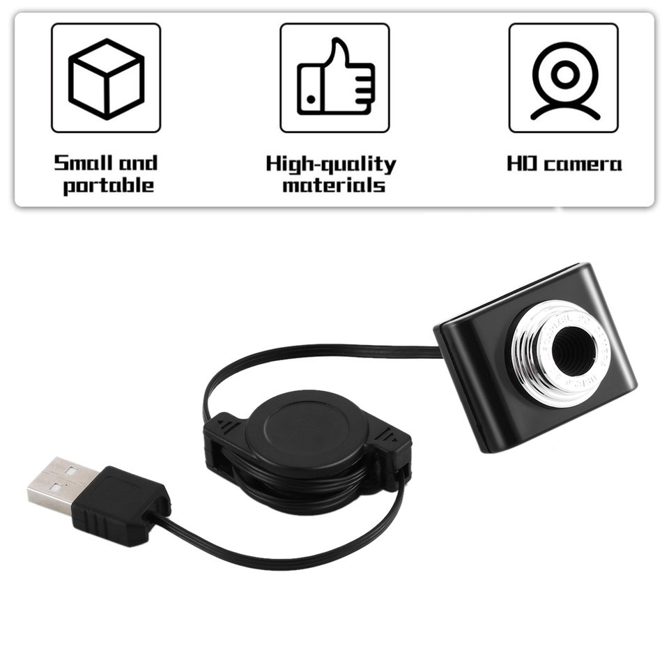 Webcam mini HD cổng USB cắm là chạy cho máy tính để bàn/laptop chất lượng cao