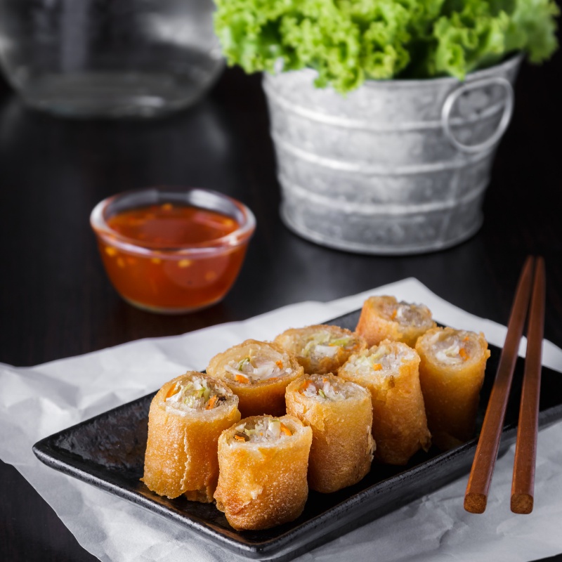 Mua Nem rán gia đình nhân tôm cua Đôi Đũa Vàng thơm ngọt đậm đà vị hải ...
