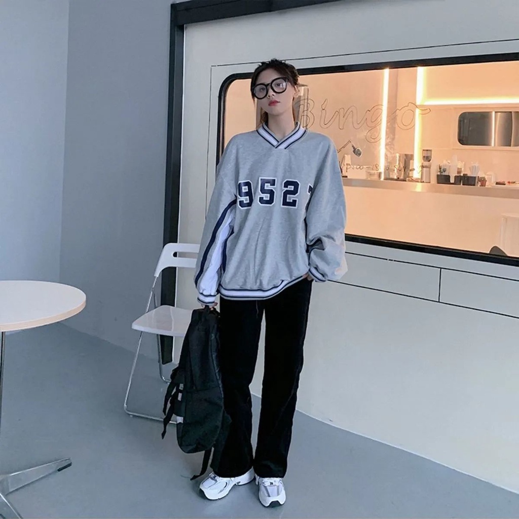 Quần Nhung Ống Rộng Lưng Cao Màu Sắc Đơn Giản JH-YDQ-11