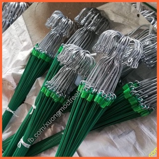 0 Móc bọc nhựa treo hoa lan 90cm