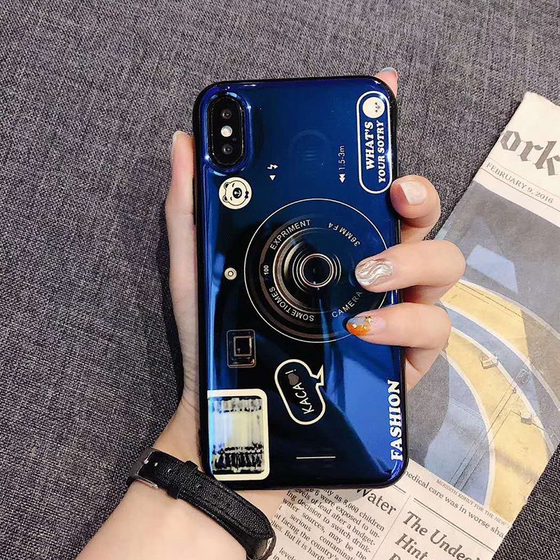 Ốp lưng họa tiết máy ảnh có dây móc tay cho OPPO A57 A39 F1S A37 A3 A3S A5 Neo 9 A59 A7 A5S F11 A9 F11 Pro | BigBuy360 - bigbuy360.vn