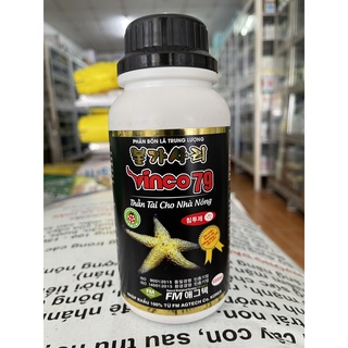 Phân bón lá trung lượng vinco 79 chiết xuất từ sao biển 500ml
