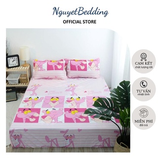 Ga chun bọc đệm Cotton Poly - Kích thước 1M6 - Siêu mịn mát - NguyetBedding
