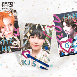 sticker dải bling bling nhiều mẫu quầy gelato