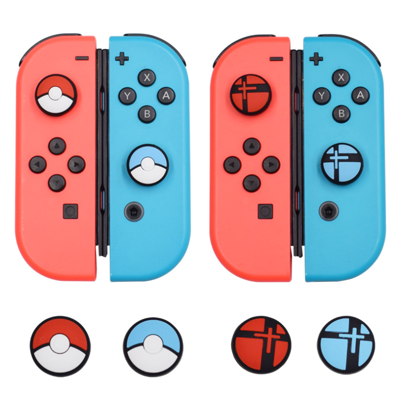 Nắp đậy nút cho tay cầm Joycon của Nintendo Switch/Switch OLED bằng silicone tiện dụng 1PC | BigBuy360 - bigbuy360.vn