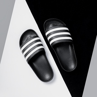 DÉP ADIDASADILETTE AQUA - BLACK/WHITE 7325