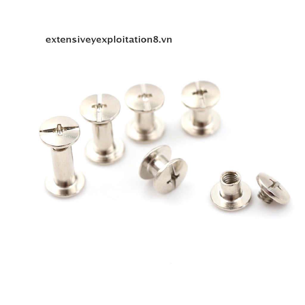 Set 20 Đinh Tán Niken Kích Thước 5x6mm Chuyên Dụng Cho Trang Trí Móng Tay