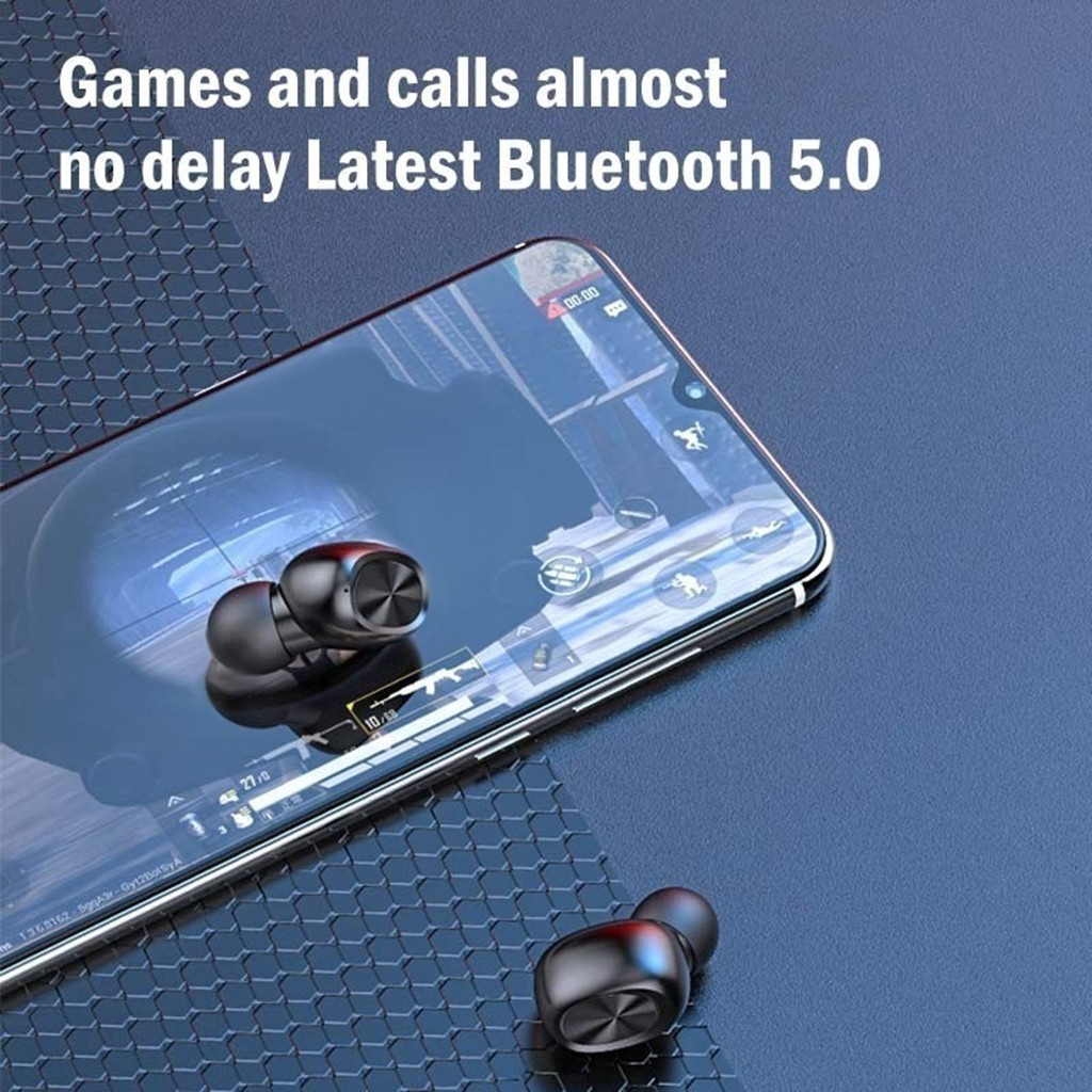 Tai nghe không dây bluetooth 5.0 tích hợp micro cao cấp chất lượng cao