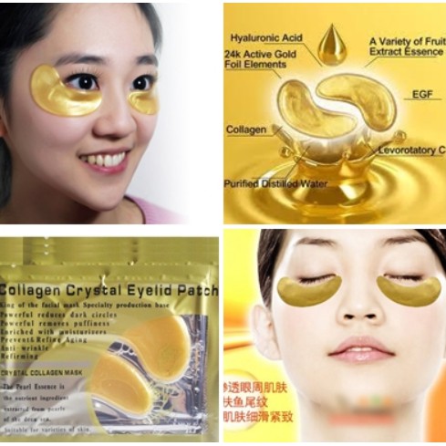 Mặt nạ giảm thâm và giảm nhăn vùng mắt Collagen Crystal Eye Mask | BigBuy360 - bigbuy360.vn