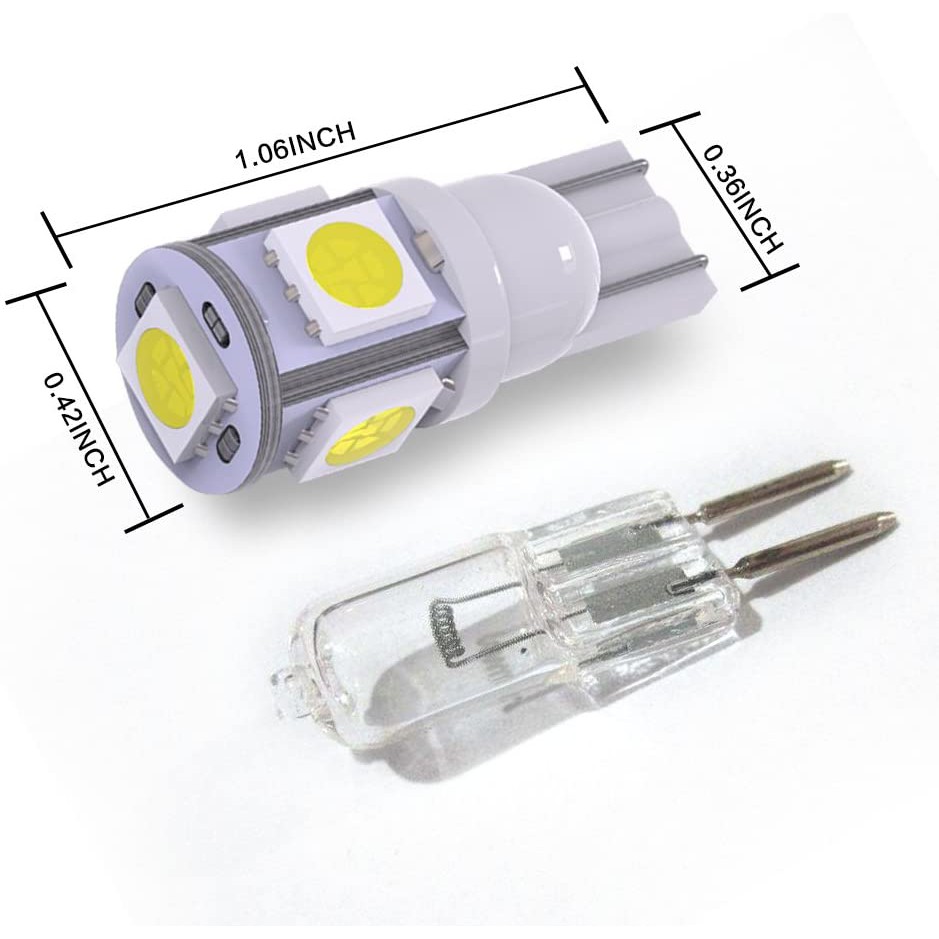 Bóng Đèn Led T10 5050 5SMD - Đèn Nội Thất Ô Tô Siêu Sáng