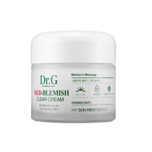 KEM DƯỠNG DR.G RED BLEMISH CLEAR CREAM 70ML