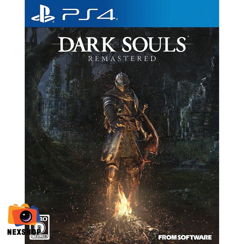 Đĩa Dark Souls Remaster - Game PS4 - hệ US