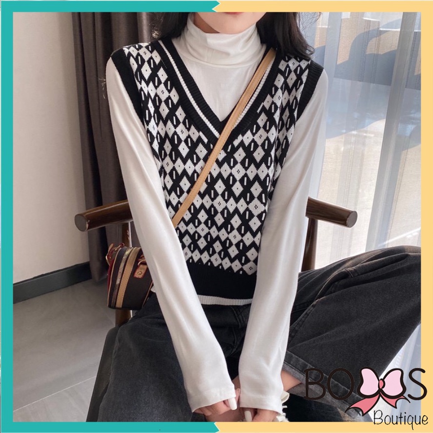 Áo Gile Len Mỏng Dáng Vừa Họa Tiết Thổ Cẩm Siêu Xinh [TCM] | BigBuy360 - bigbuy360.vn