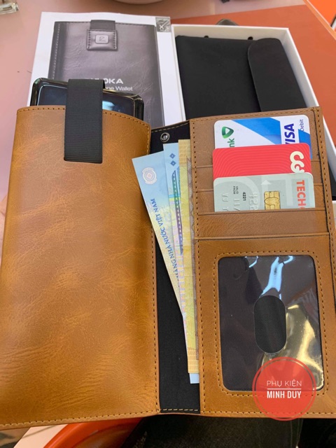 BAO POLUKA RÚT, CÓ NGĂN ĐỂ TIỀN VÀ THẺ CHO NHIỀU ĐỜI MÁY | BigBuy360 - bigbuy360.vn