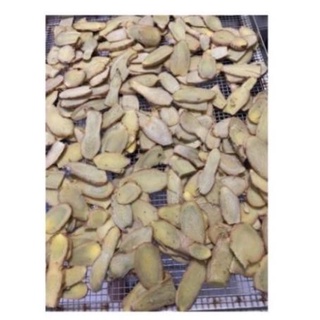 Gừng phơi khô 100g thái lát