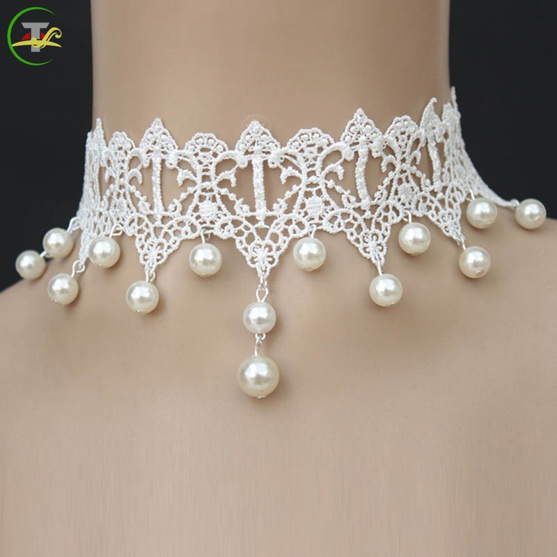 Vòng Cổ Choker Ren Handmade Phong Cách Gothic Quyến Rũ My