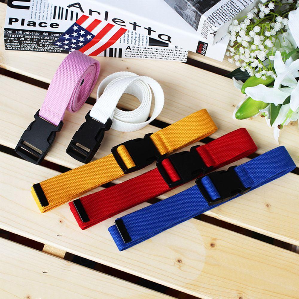 Thắt Lưng Unisex Vải Bố Nhiều Màu Sắc Phong Cách Vintage