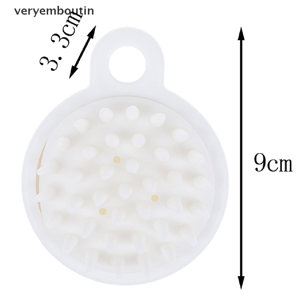 Lược Silicone Mát Xa Da Đầu Khi Tắm Tiện Dụng