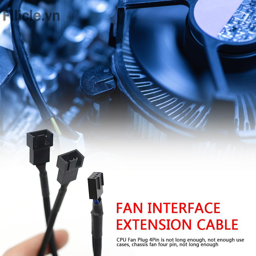 Dây Cáp Chữ Y 4 Pin Sang 3 / 4 Pin Cho Cpu Pc | BigBuy360 - bigbuy360.vn