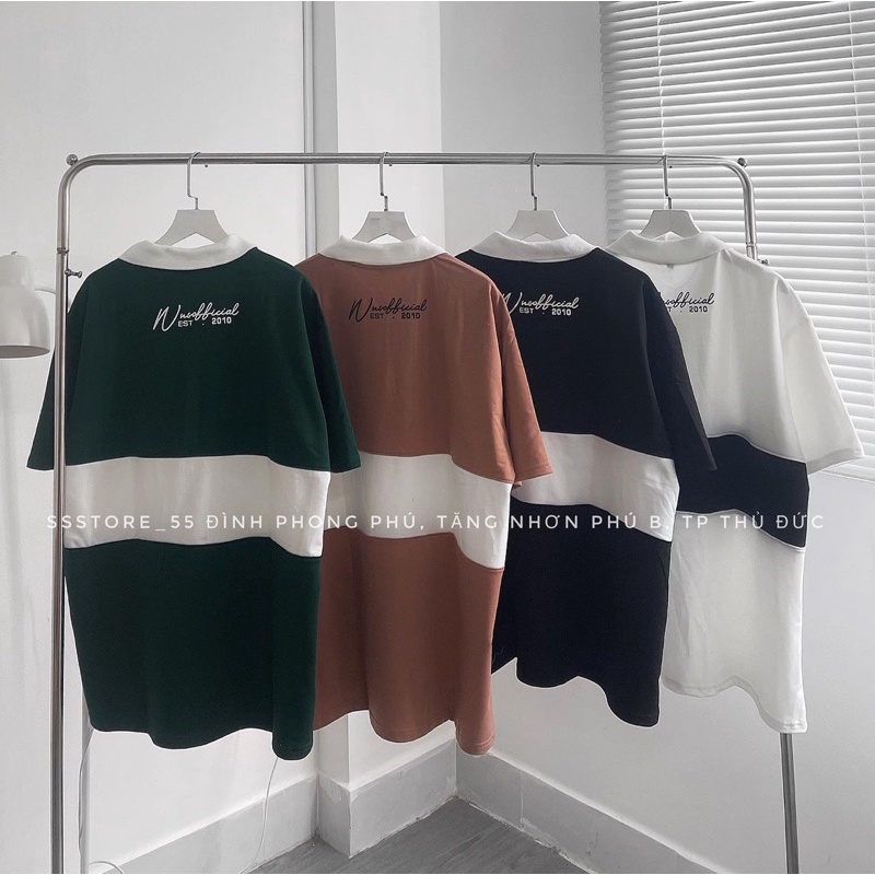 Áo thun polo WZS nam nữ unisex nhiều màu vải da cá dày dặn phong cách trẻ trung năng động - SSSTore