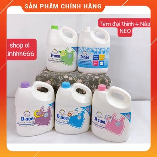 [TEM ĐẠI THỊNH-ship rẻ] Nước giặt xả Dnee  đủ 5 màu Dnee tím, Dnee xanh, Dnee Hồng, Dnee Trắng, Dnee xanh lá