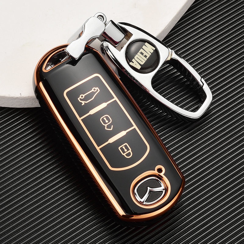 Phù Hợp Vỏ Bảo Vệ Chìa Khóa Xe Hơi Mazda cx4 6 Atez CX5 cx30 Cao Cấp