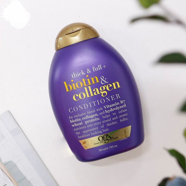 [HÀNG CHÍNH HÃNG] Bộ dầu gội xả giảm rụng tóc OGX Thick & Full Biotin & Collagen 385ml - 577ml - sẵn hàng | BigBuy360 - bigbuy360.vn