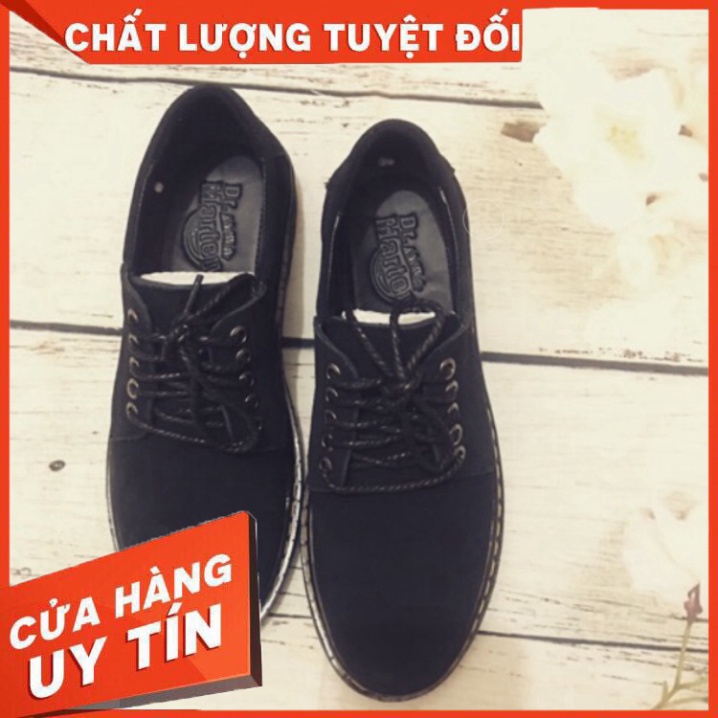 Giày Dr Martens Da Bò Lộn -Bảo Hành 12 Tháng - Hàng nhập khẩu