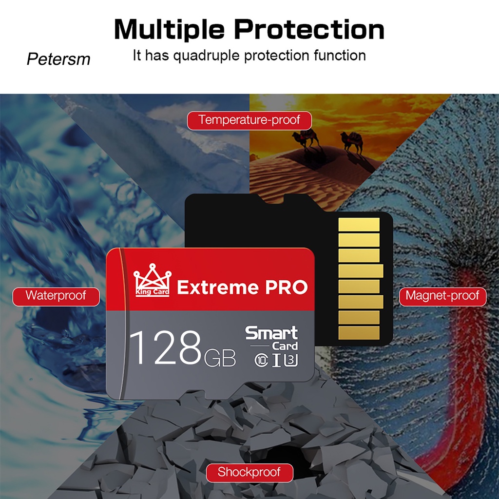 Thẻ nhớ 1TB/ 512GB/ 128GB/ 256GB tốc độ cao chống thấm nước cho điện thoại