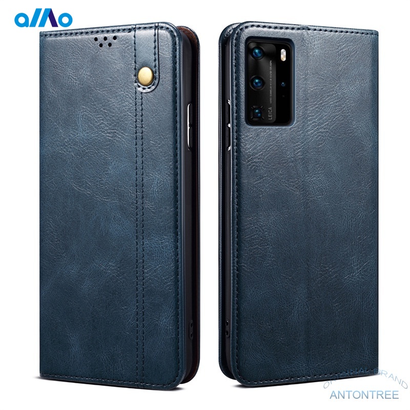 Bao Da Điện Thoại Dạng Ví Nắp Lật Nam Châm Có Ngăn Đựng Thẻ Và Giá Đỡ Cho Oppo Reno 6z Reno6 Z 6 Pro 5g