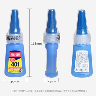 Keo 401 Đính Đá – Gắn Móng Siêu Bền, Khô Nhanh