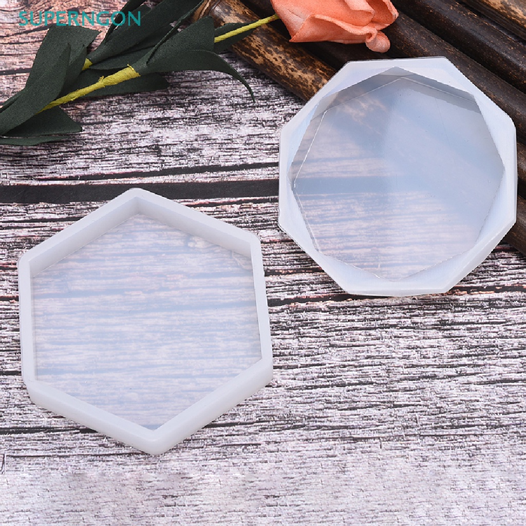 Khuôn Silicone Làm Đế Lót Ly Bằng Resin DIY