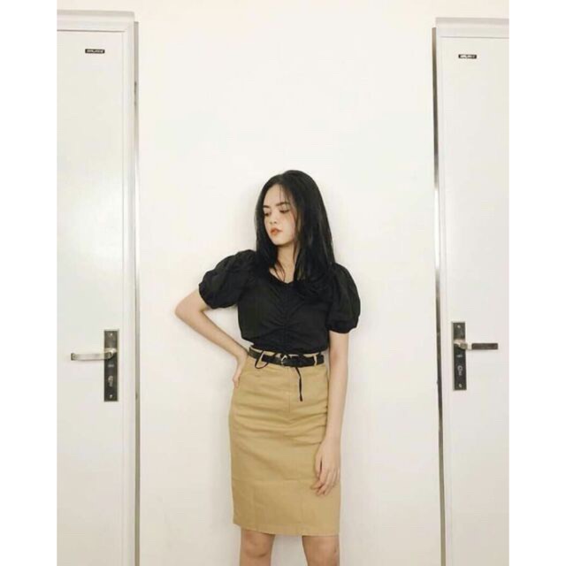 [💥ThanhLýGiáGốc💥] Chân Váy Kaki Cạp Cao Co Giãn Hàng Việt Nam Cao Cấp | BigBuy360 - bigbuy360.vn