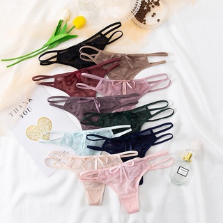 Quần Lót Nữ Lọt Khe - Quần Chíp Nữ Lụa Sexy Ren Mềm Mại [ 8060 ]