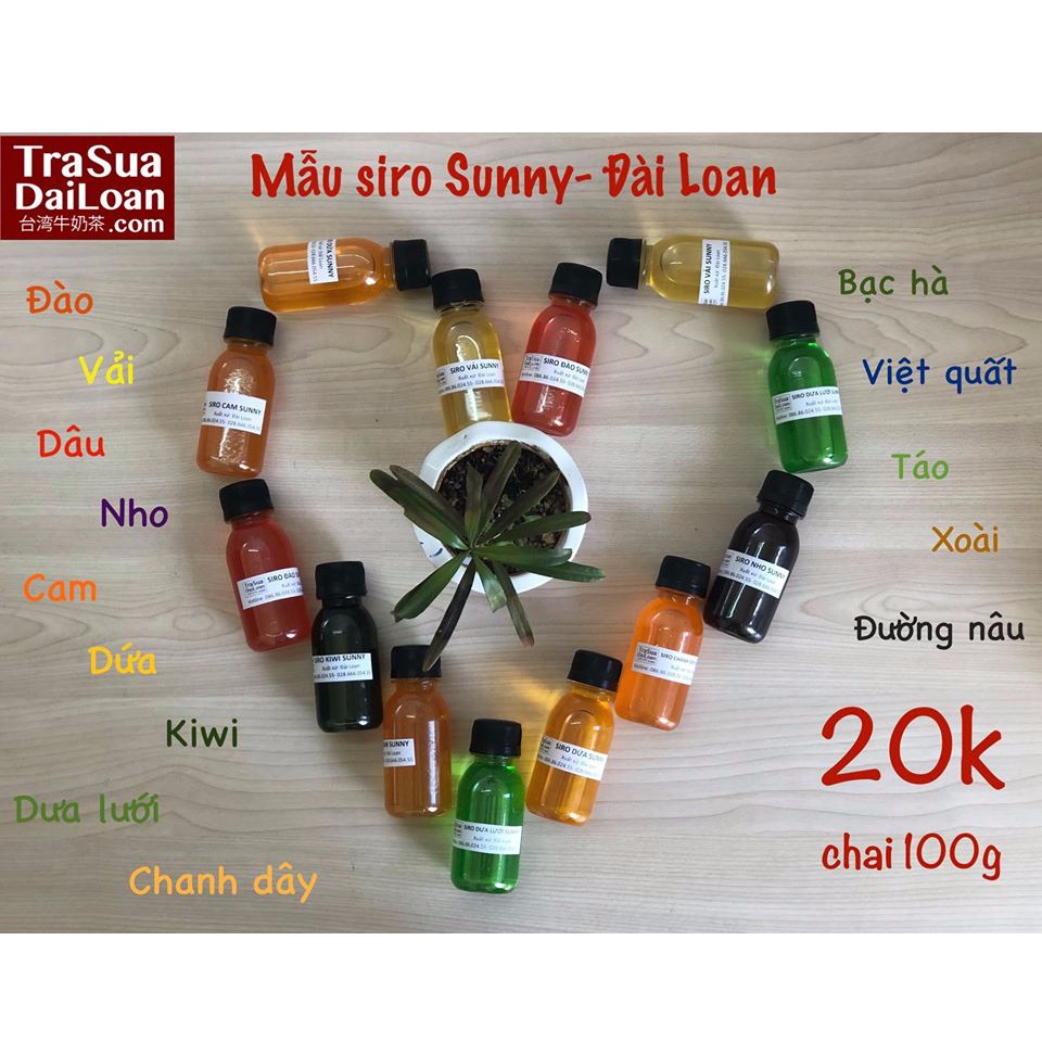 SIRO 100G ĐÀI LOAN ( TỰ CHỌN HƯƠNG)