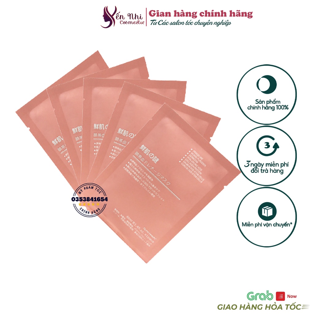 Mặt nạ giấy tơ tằm Mask mặt nạ dưỡng da cấp ẩm thải độc mặt nạ nội địa trung, Mỹ phẩm tóc yến nhi | BigBuy360 - bigbuy360.vn