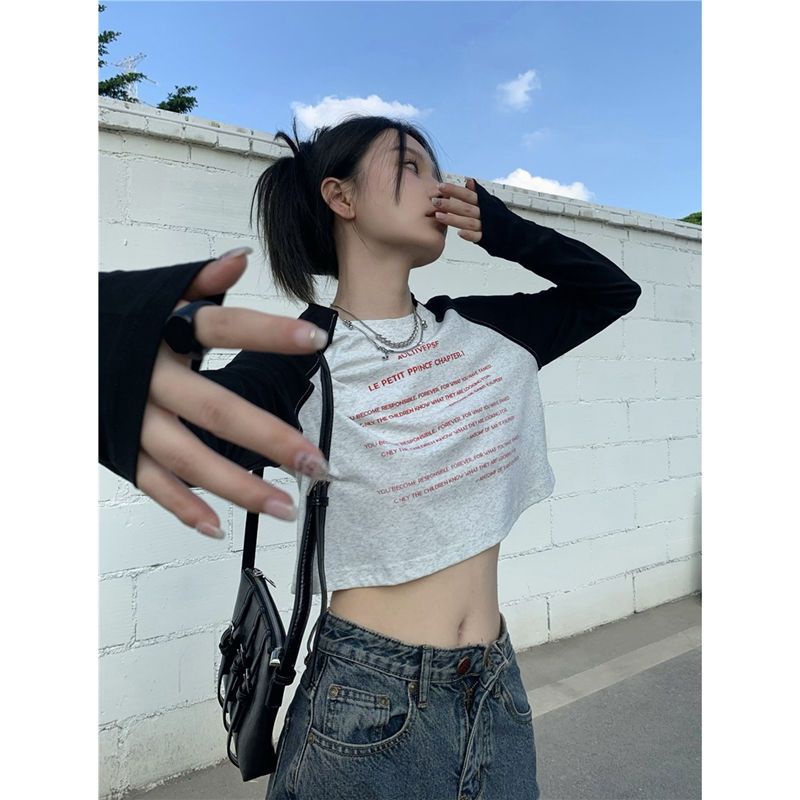 Áo thun COZOKC tay dài thoải mái phong cách Hàn Quốc thời trang