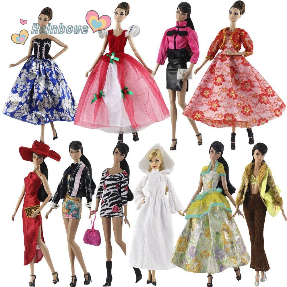 Trang phục cho búp bê các loại áo quần jean đầm 11.5&quot; 1/6 BJD cho trẻ em