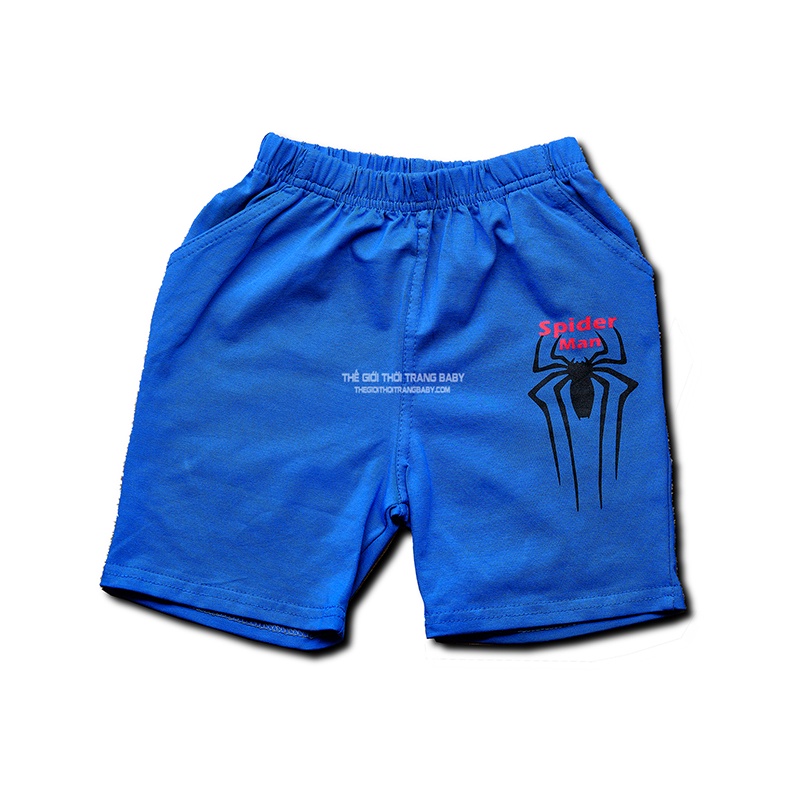 Bộ quần áo siêu nhân nhện bé trai samkid tặng kèm choàng và mặt nạ B120