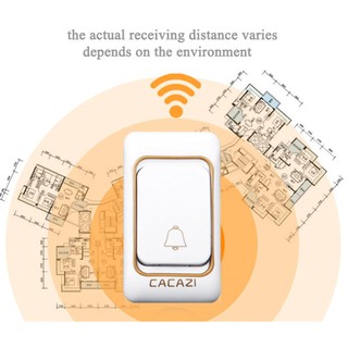 Chuông cửa không dây thông minh Cacazi - Chuông cửa báo khách