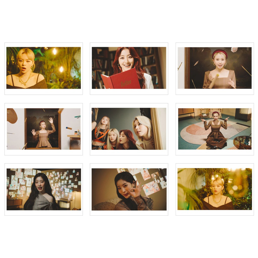 [Ép Lụa] Lomo Card TWICE - BETTER (36 ảnh)