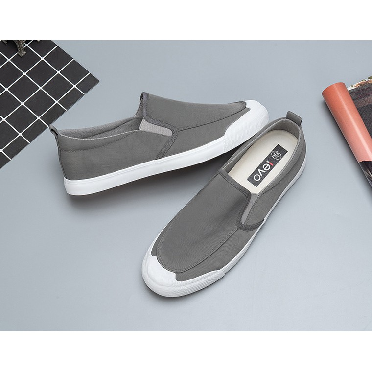[XẢ KHO, LẺ SIZE] Giày lười nam - Slip on nam vải - Mã A1109 | BigBuy360 - bigbuy360.vn
