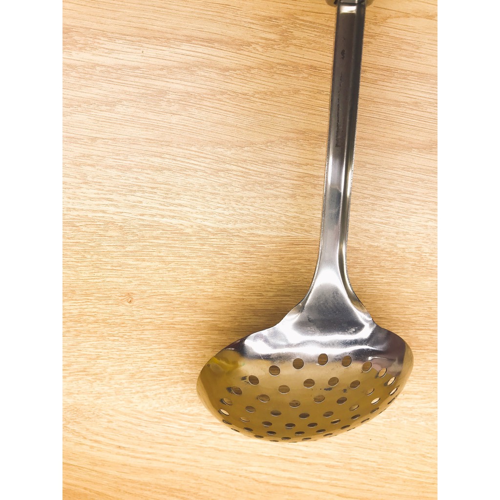 Vá inox vớt lẩu vớt trân châu 9cm