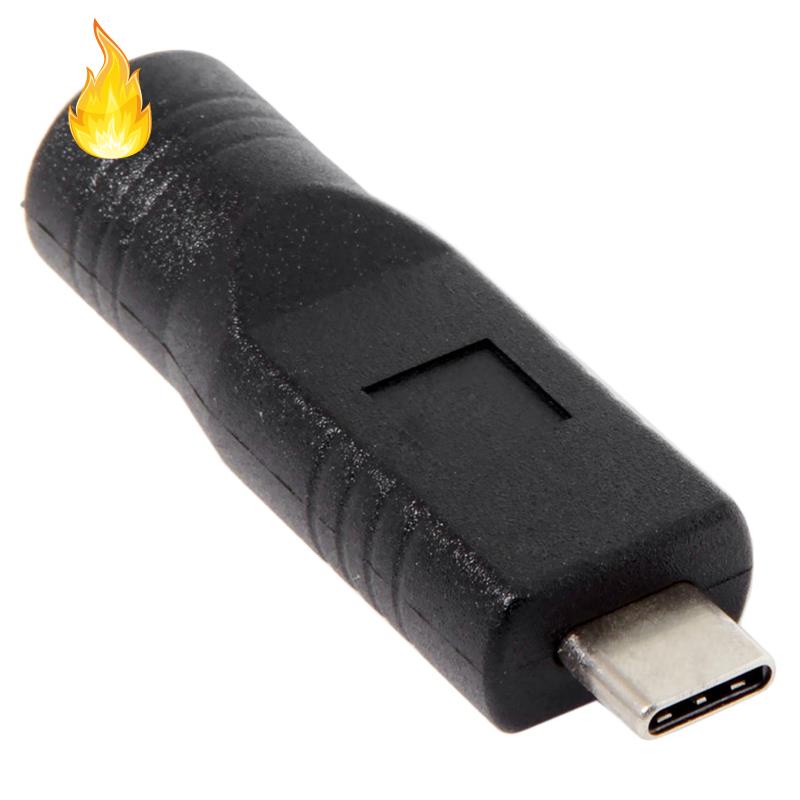 Đầu chuyển đổi DC Jack 7.4x5.0Mm sang USB-C Type-C cho laptop điện thoại